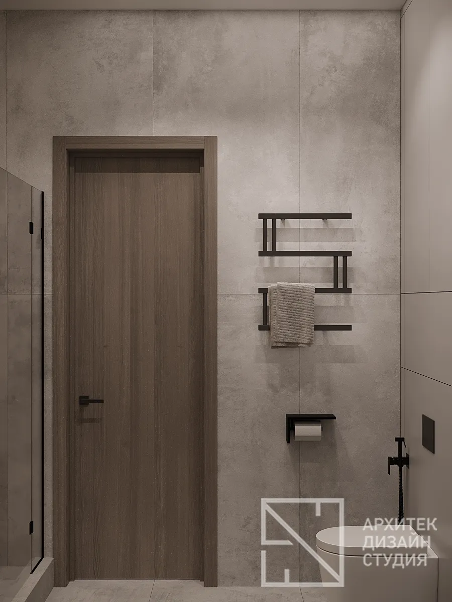 Дизайн интерьера квартиры в г. Красноярск по ул. Ладо Кецховели, 34 - Санузел - Фото 3